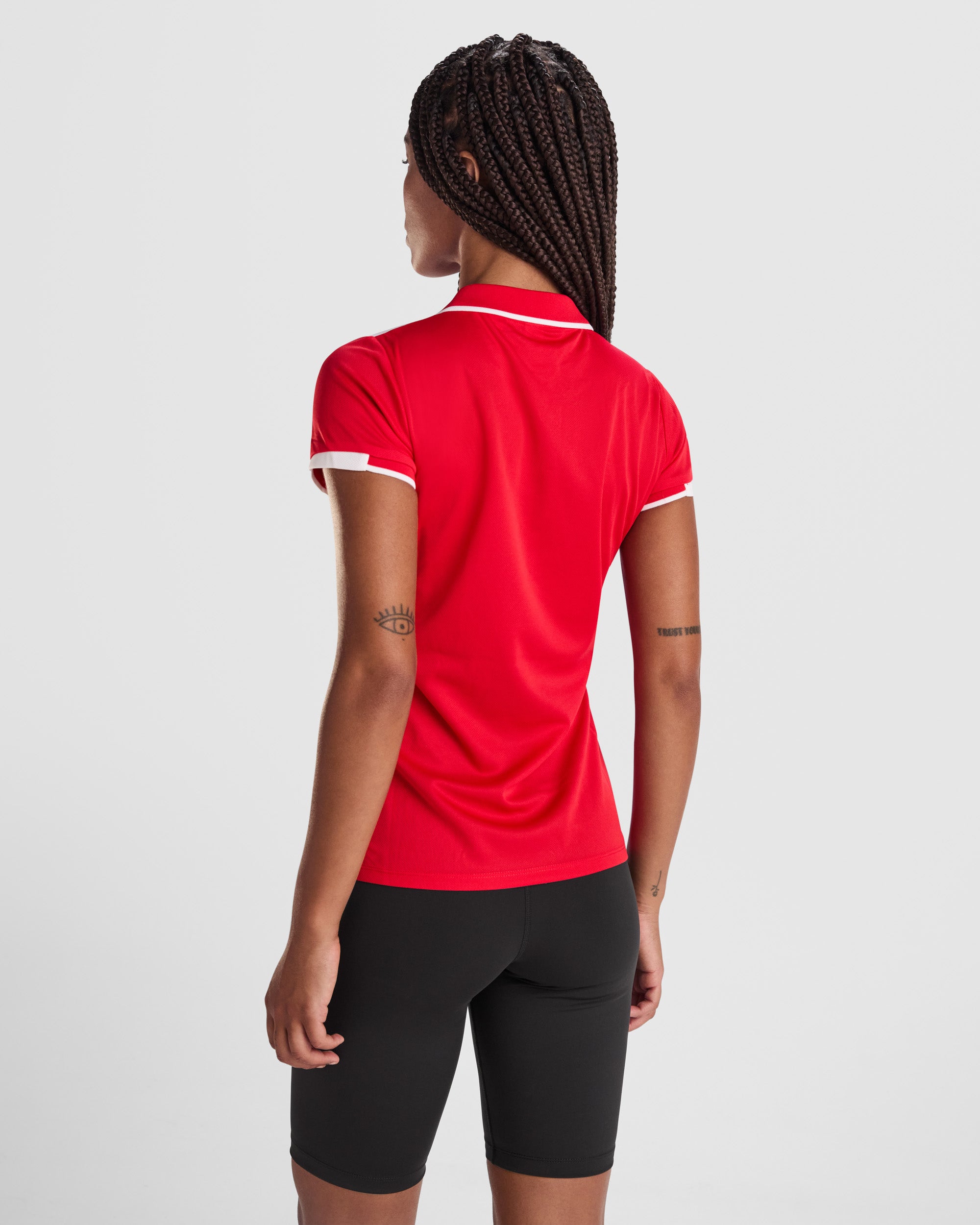 Tricou polo de dama sport din material anti bacterian TAMIL WOMAN