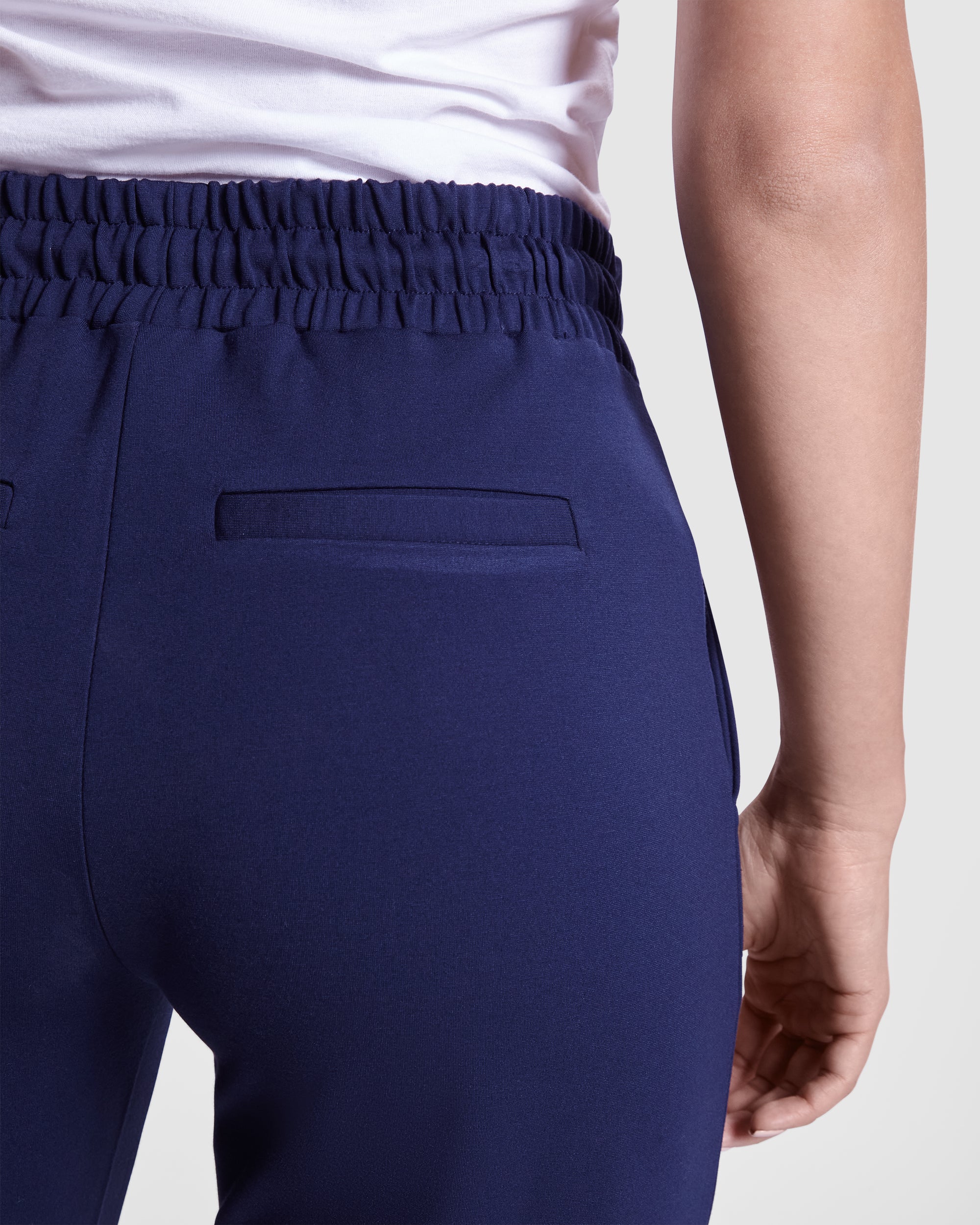 Pantaloni din material elastic de lucru LARISA