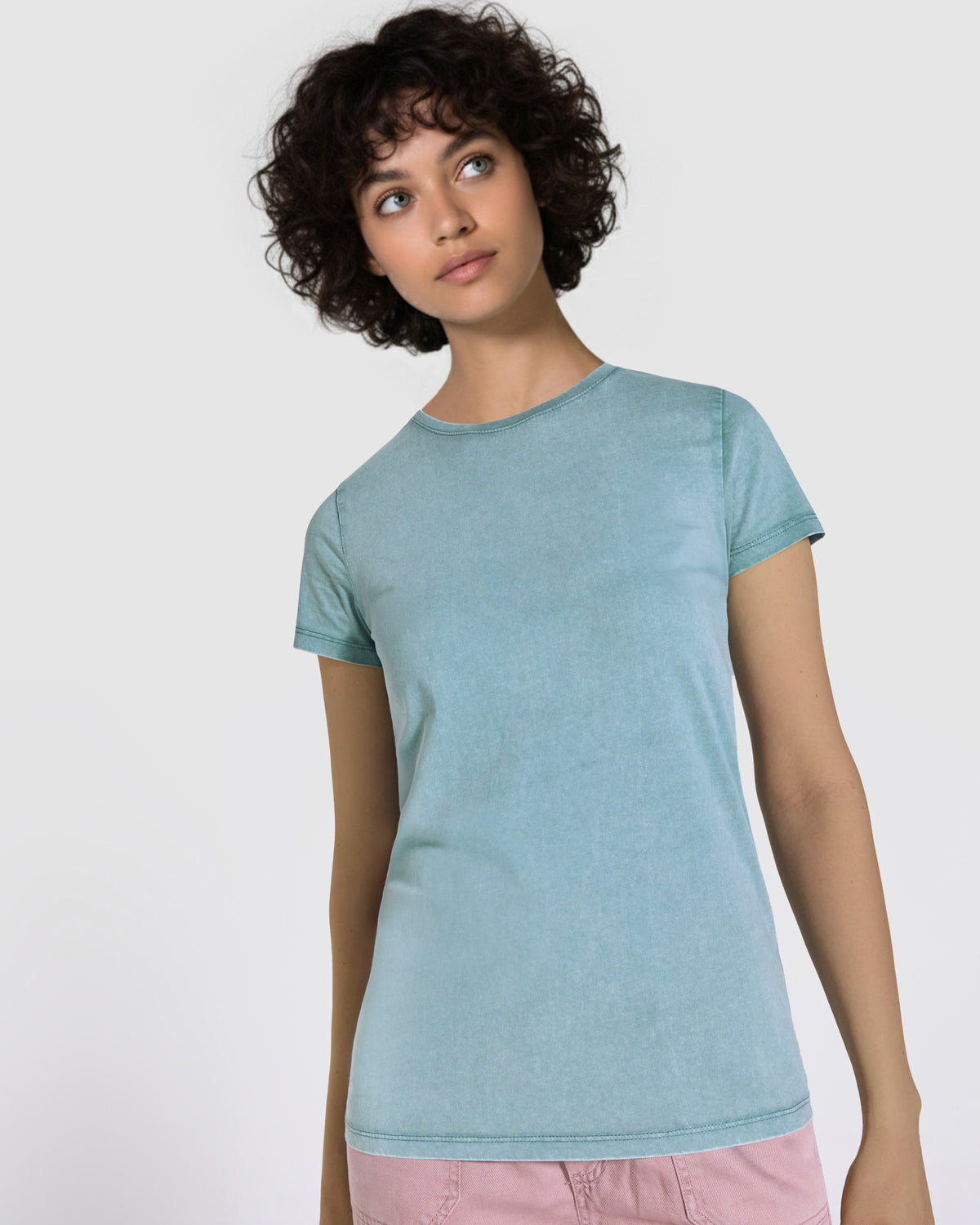 Tricou bumbac 100% cu efect decolorat 180g FIYI