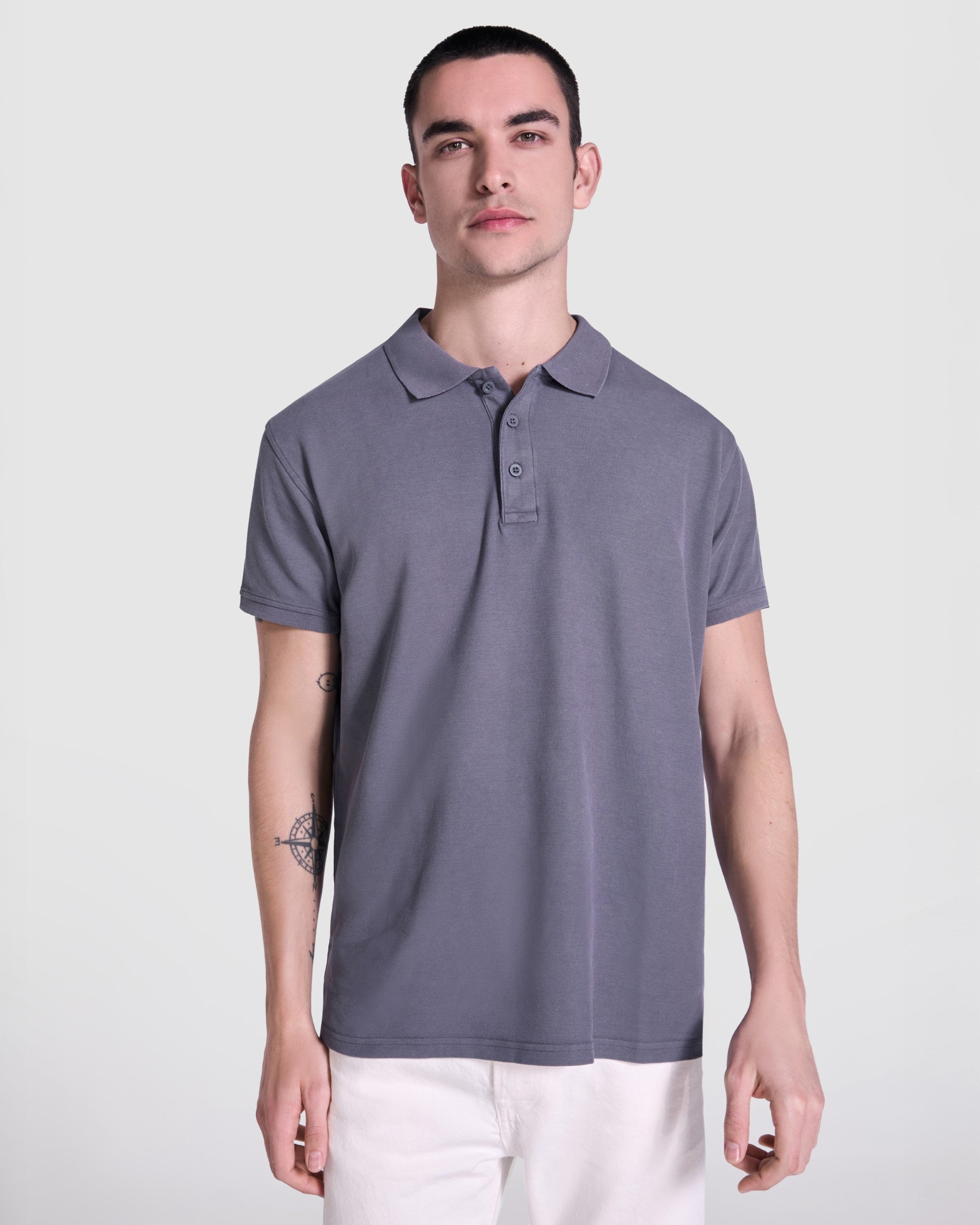 Tricou polo bumbac culori pastelate COBAIN