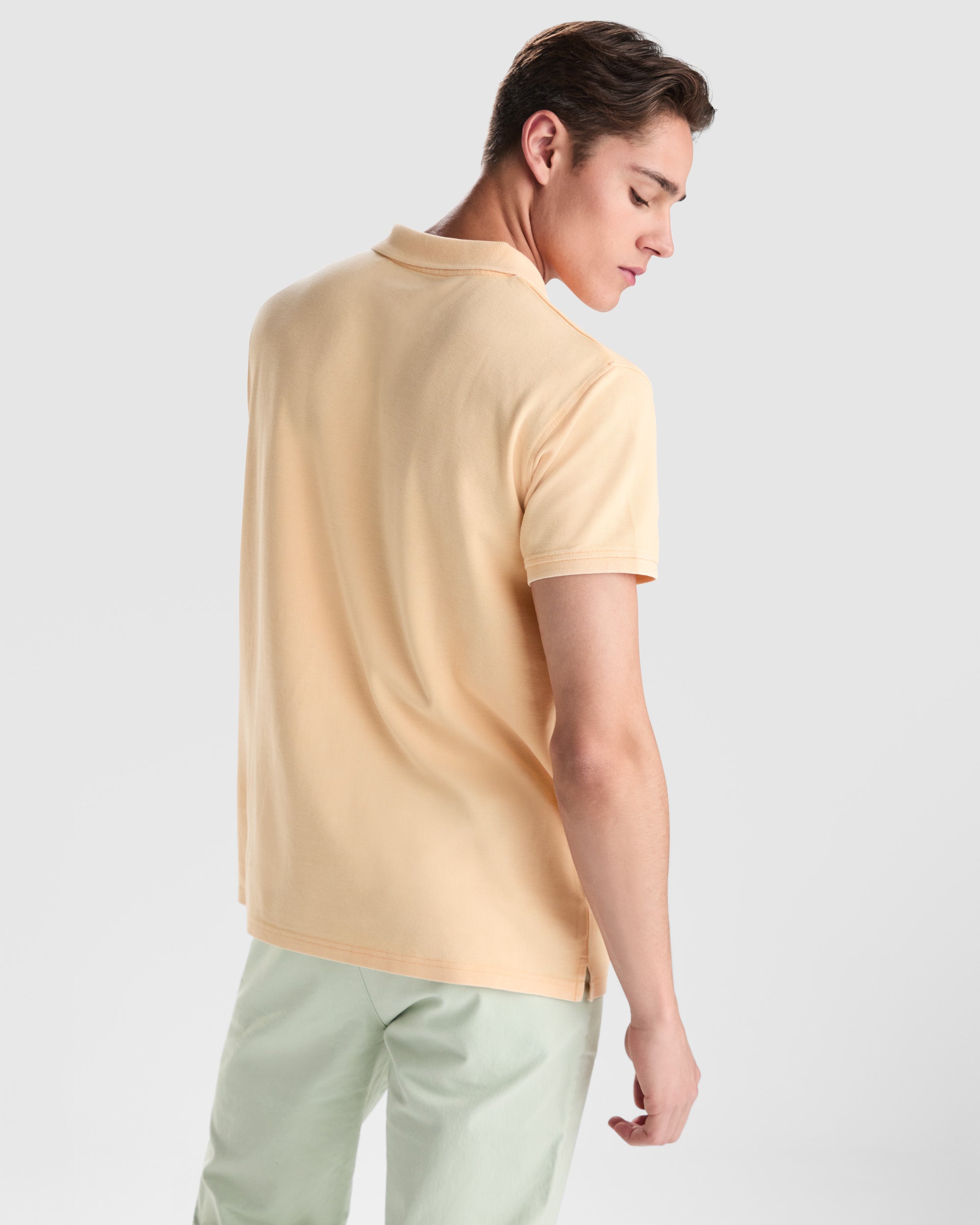Tricou polo bumbac culori pastelate COBAIN