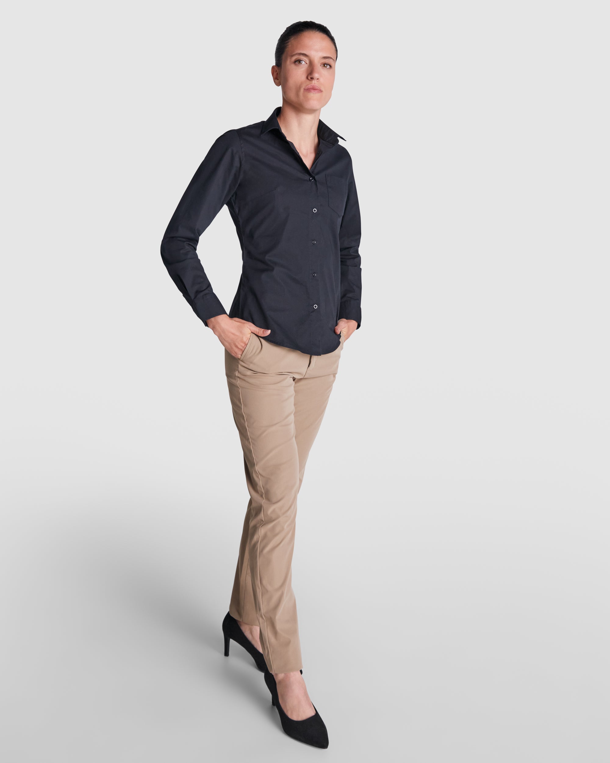 Camasa de ospatar pt femei cu material elastic MOSCU WOMAN