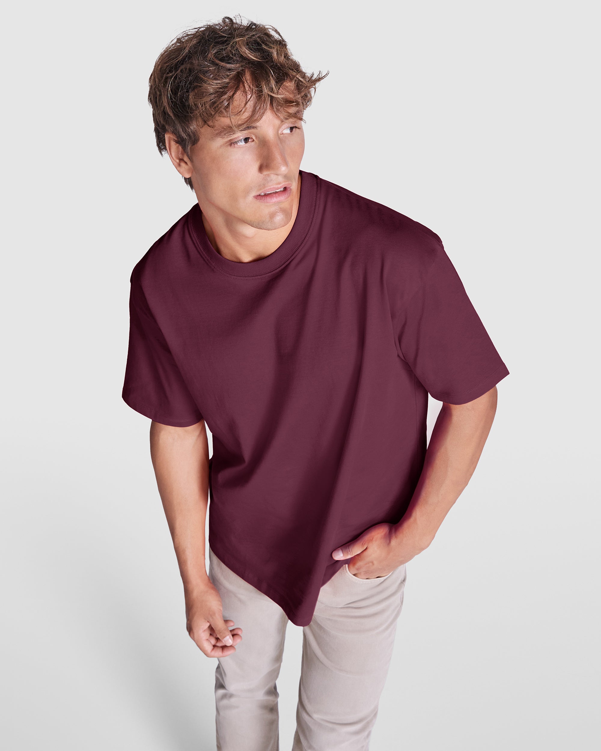 Tricou oversize bumbac 210g BULL