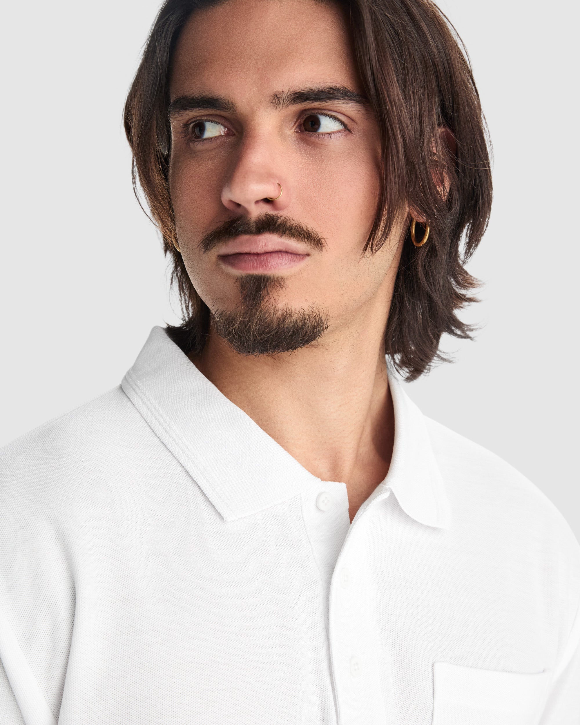 Tricou polo cu buzunar din material anti-pilling CENTAURO PREMIUM