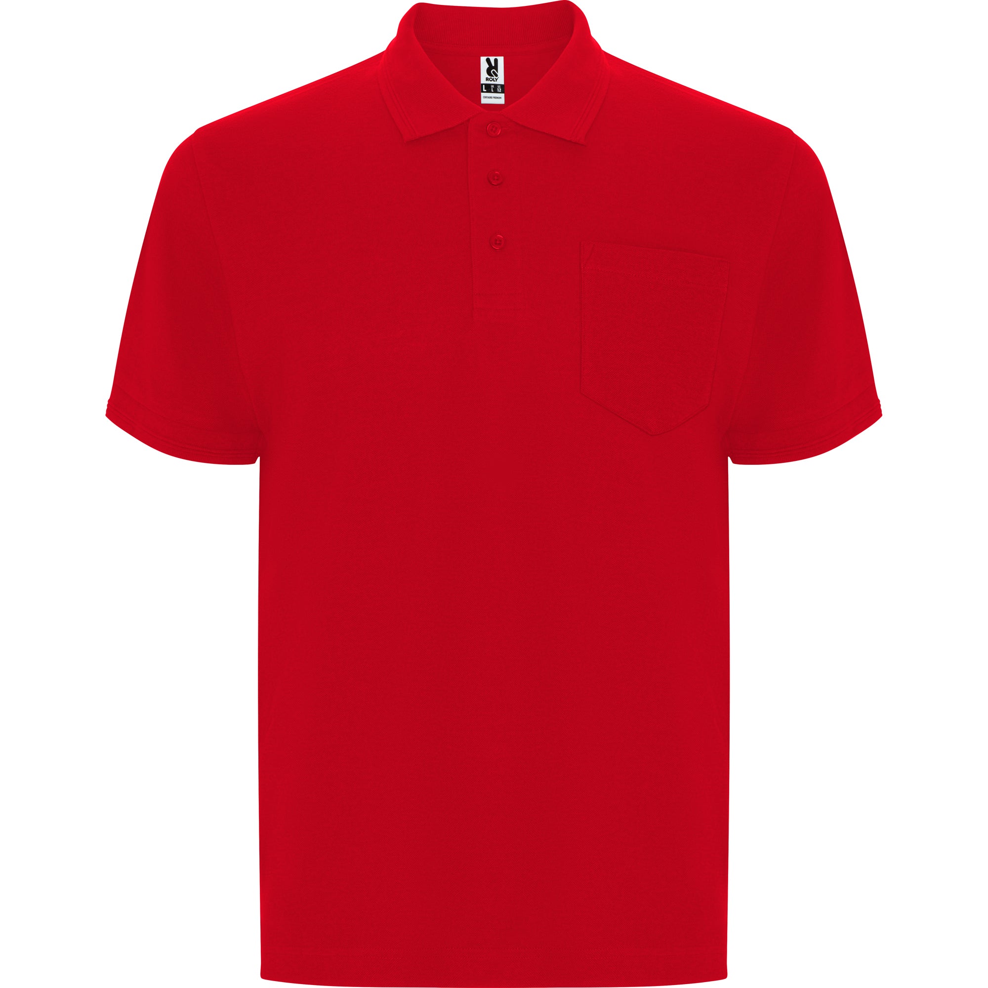 Tricou polo cu buzunar din material anti-pilling CENTAURO PREMIUM