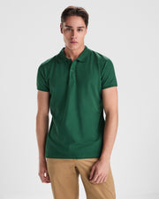 Tricou polo din bumbac organic 210g PRINCE