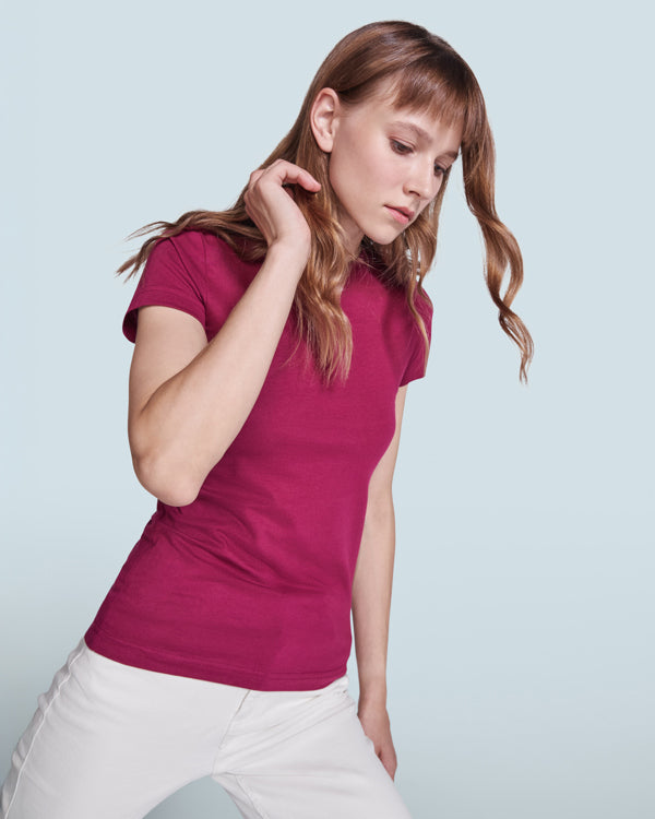 Tricou JAMAICA burgundy - pe model