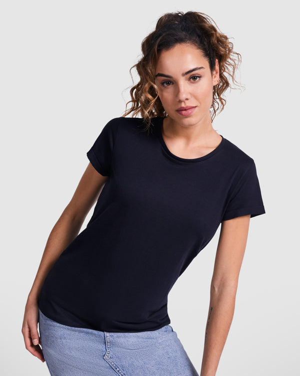 Tricou CIES bleumarin - pe model