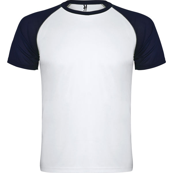Tricou INDIANAPOLIS alb/bleumarin