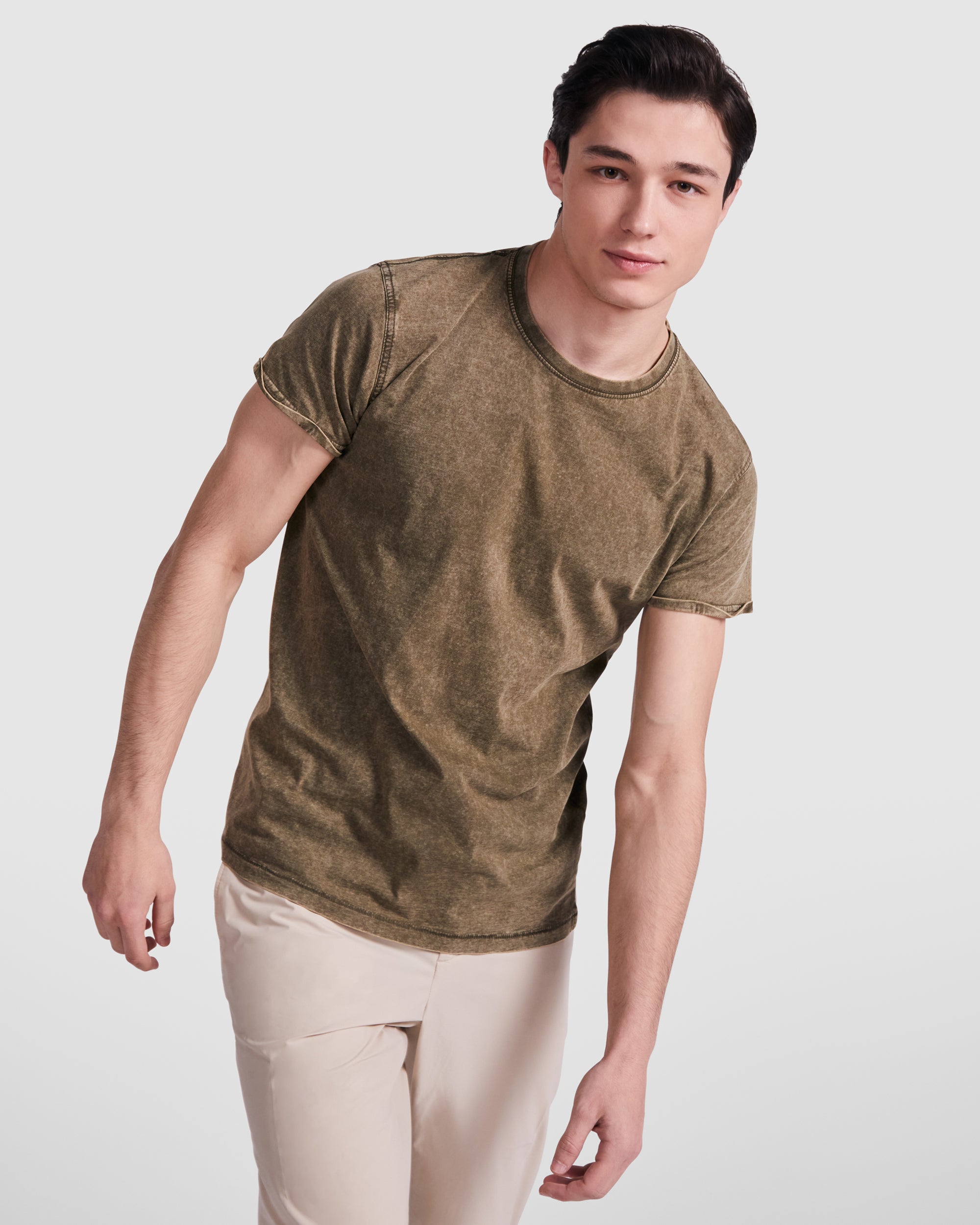 Tricou cu efect decolorat HUSKY