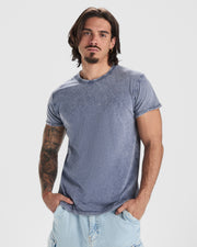 Tricou cu efect decolorat 160g HUSKY