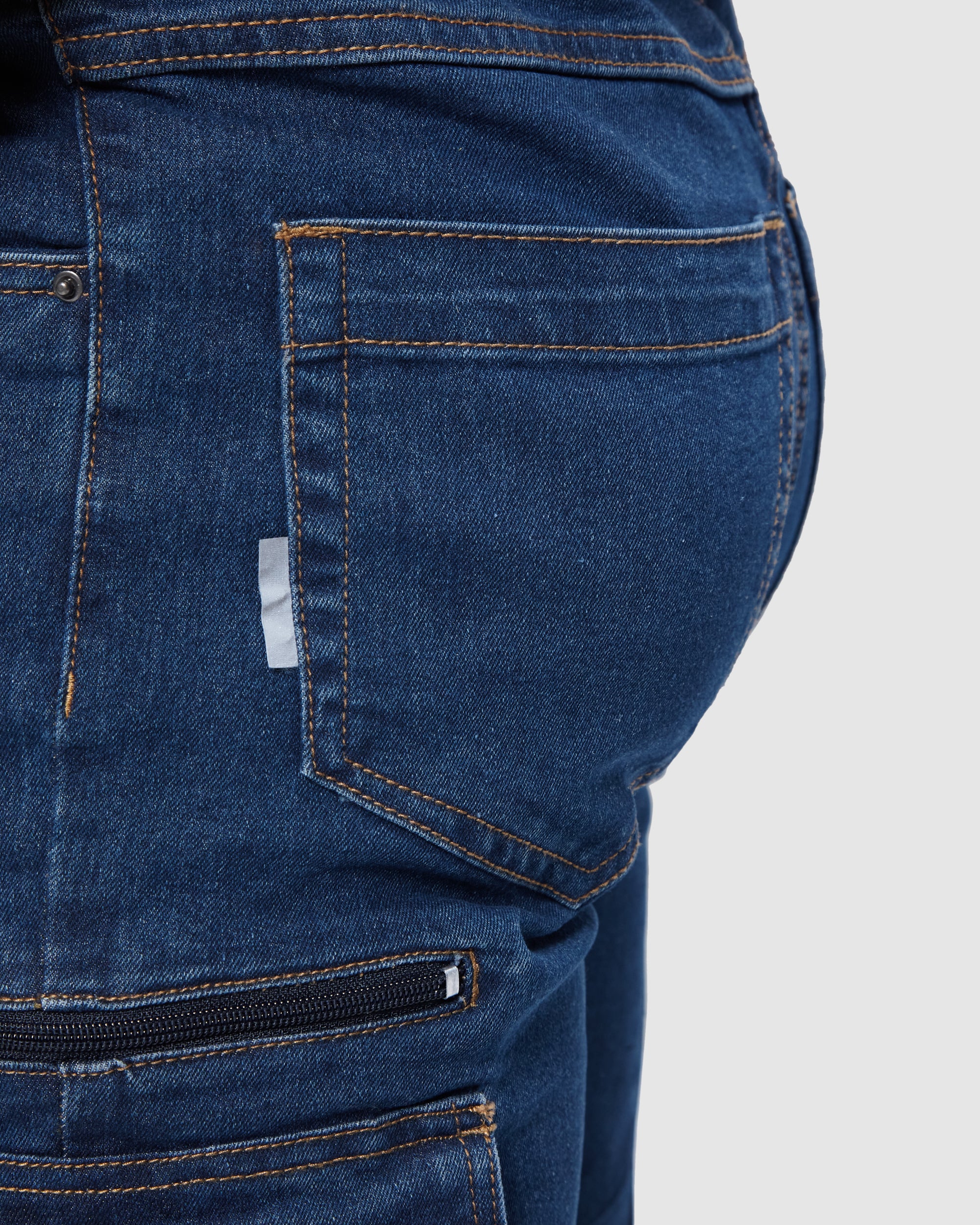 Pantaloni din denim cu buzunare laterale RAPTOR