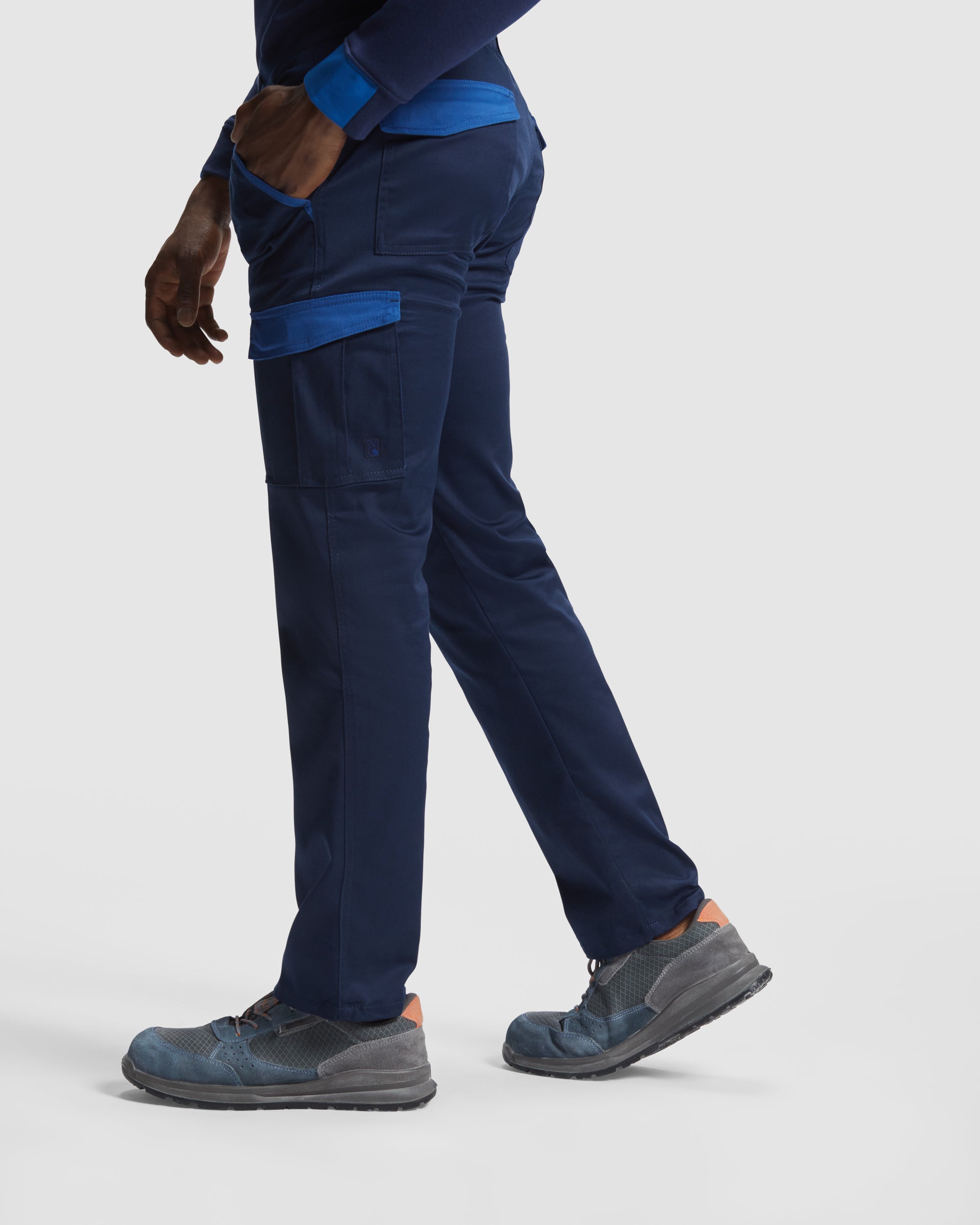 Pantaloni lungi in 2 culori cu buzunare laterale TROOPER