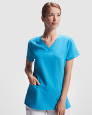 Bluza medicala cambrata cu maneca scurta FEROX WOMAN