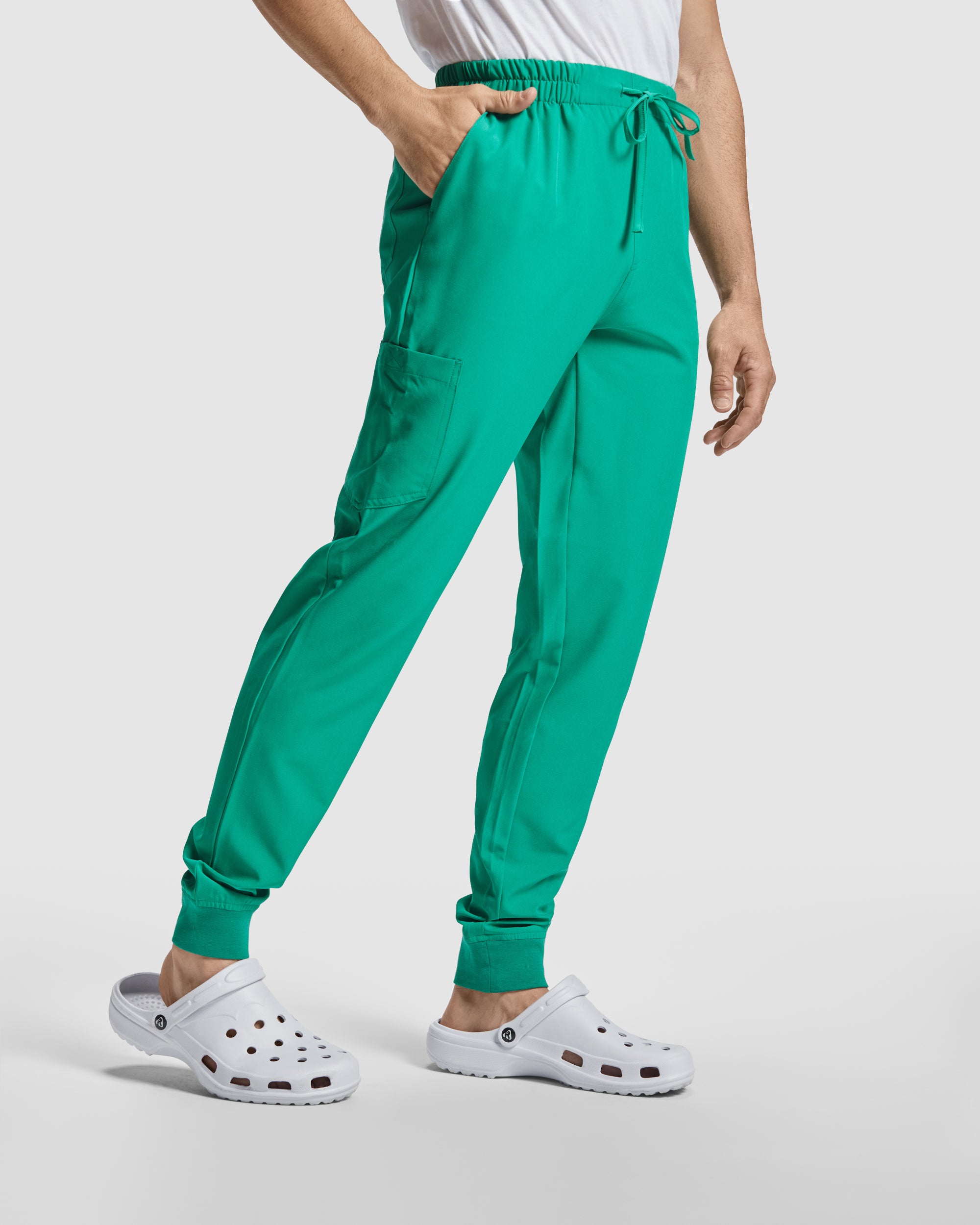 Pantaloni medicali unisex cu talie elastica FEROX