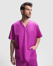 Bluza medicala unisex cu maneca scurta PANACEA