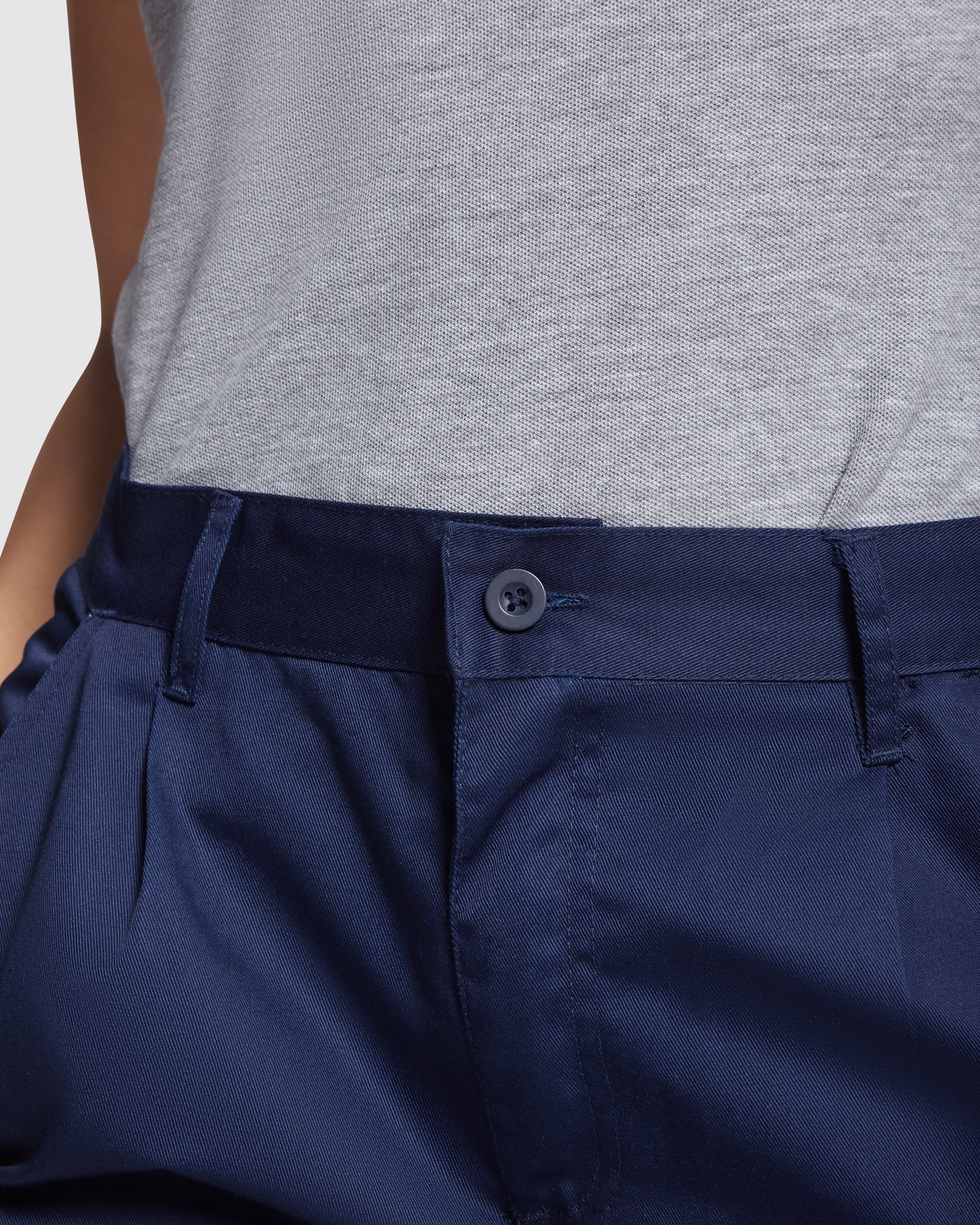 Pantaloni lungi cu un buzunar lateral pt femei DAILY WOMAN