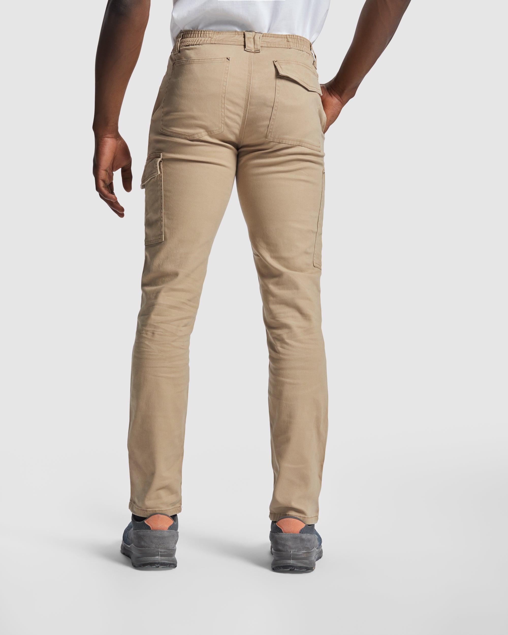 Pantaloni lungi tip cargo cu buzunare laterale FONTA