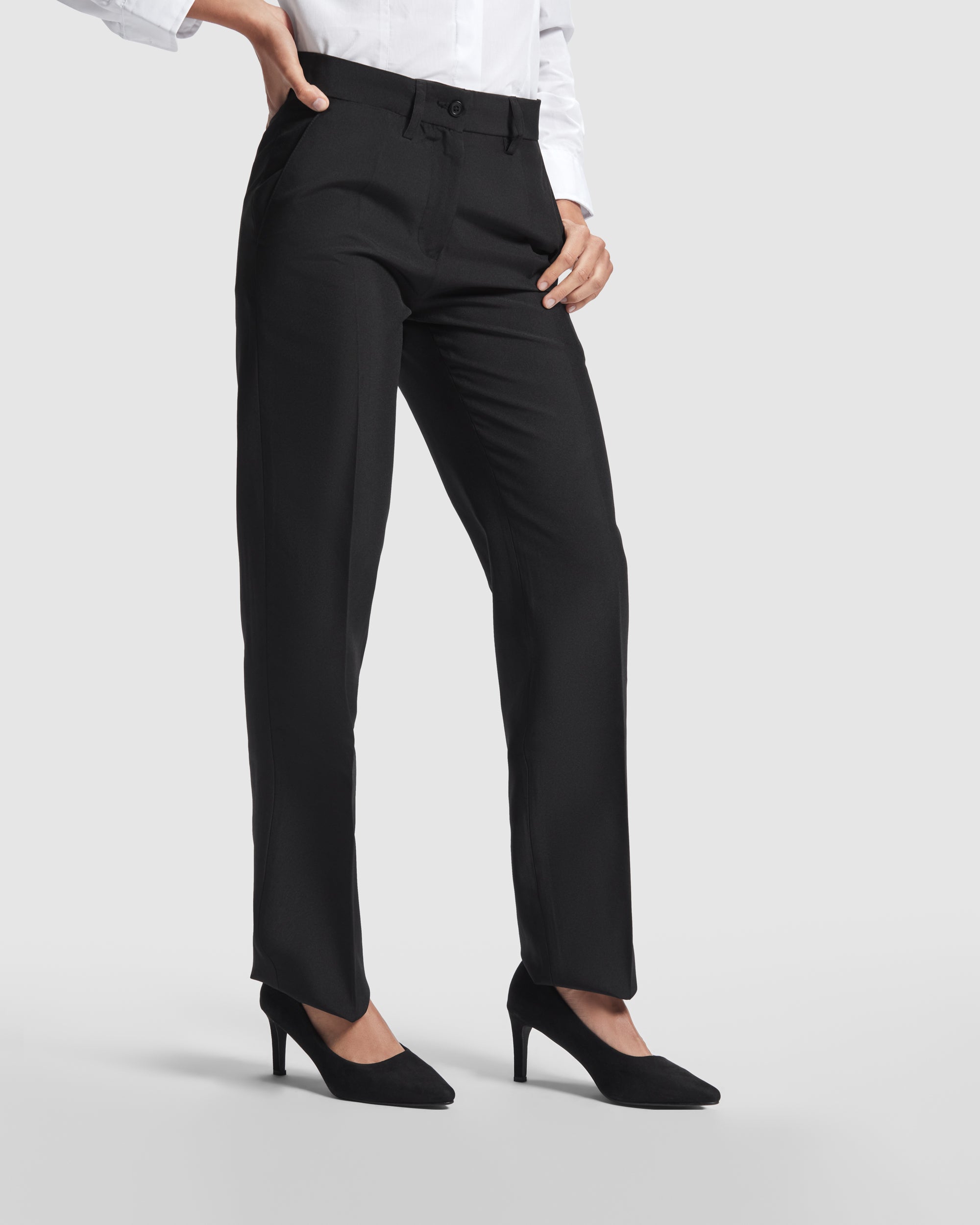 Pantaloni negri de ospatar pentru femei - WAITRESS