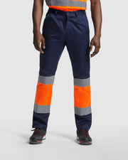 Pantaloni reflectorizanti cu buzunare laterale NAOS