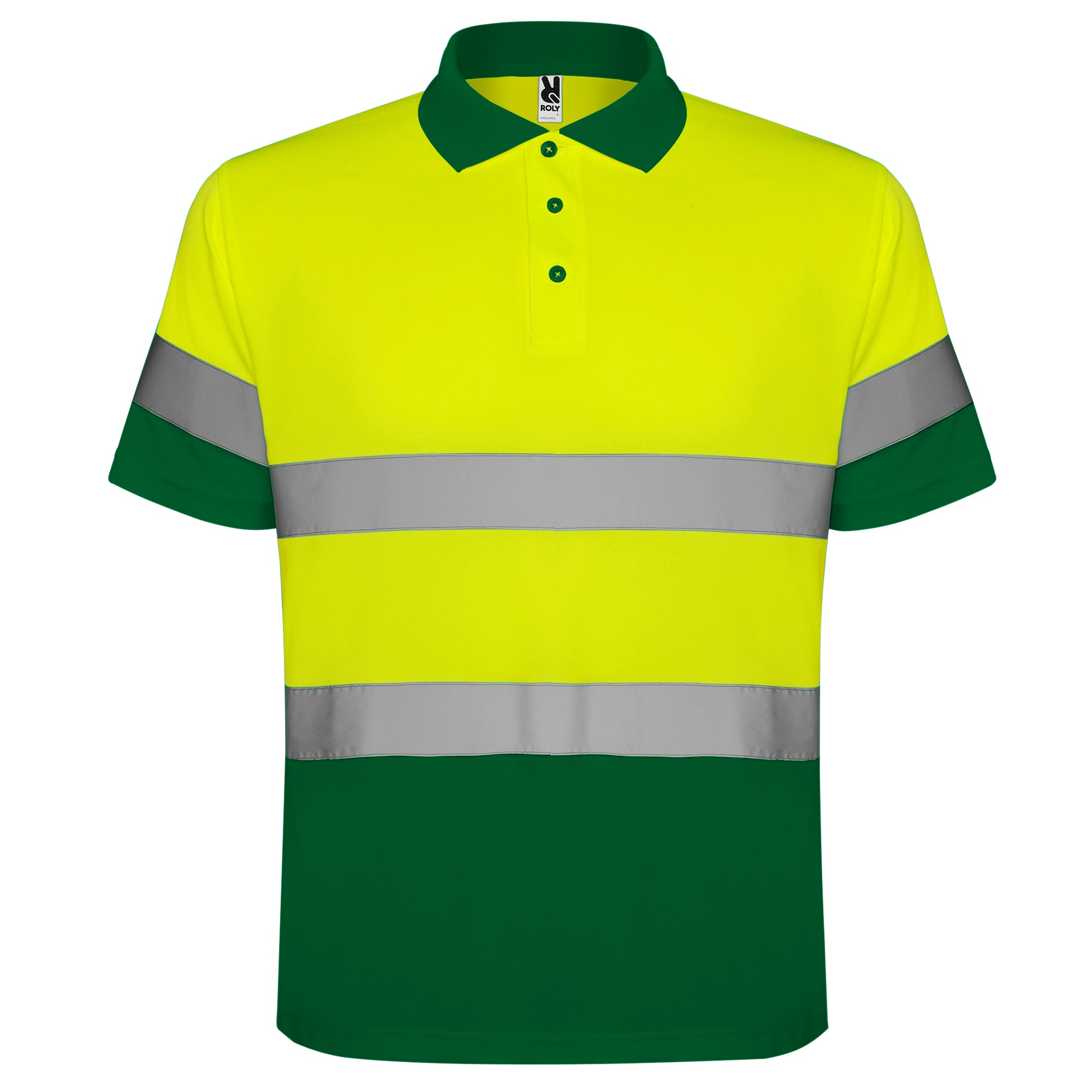 Tricou polo reflectorizant POLARIS