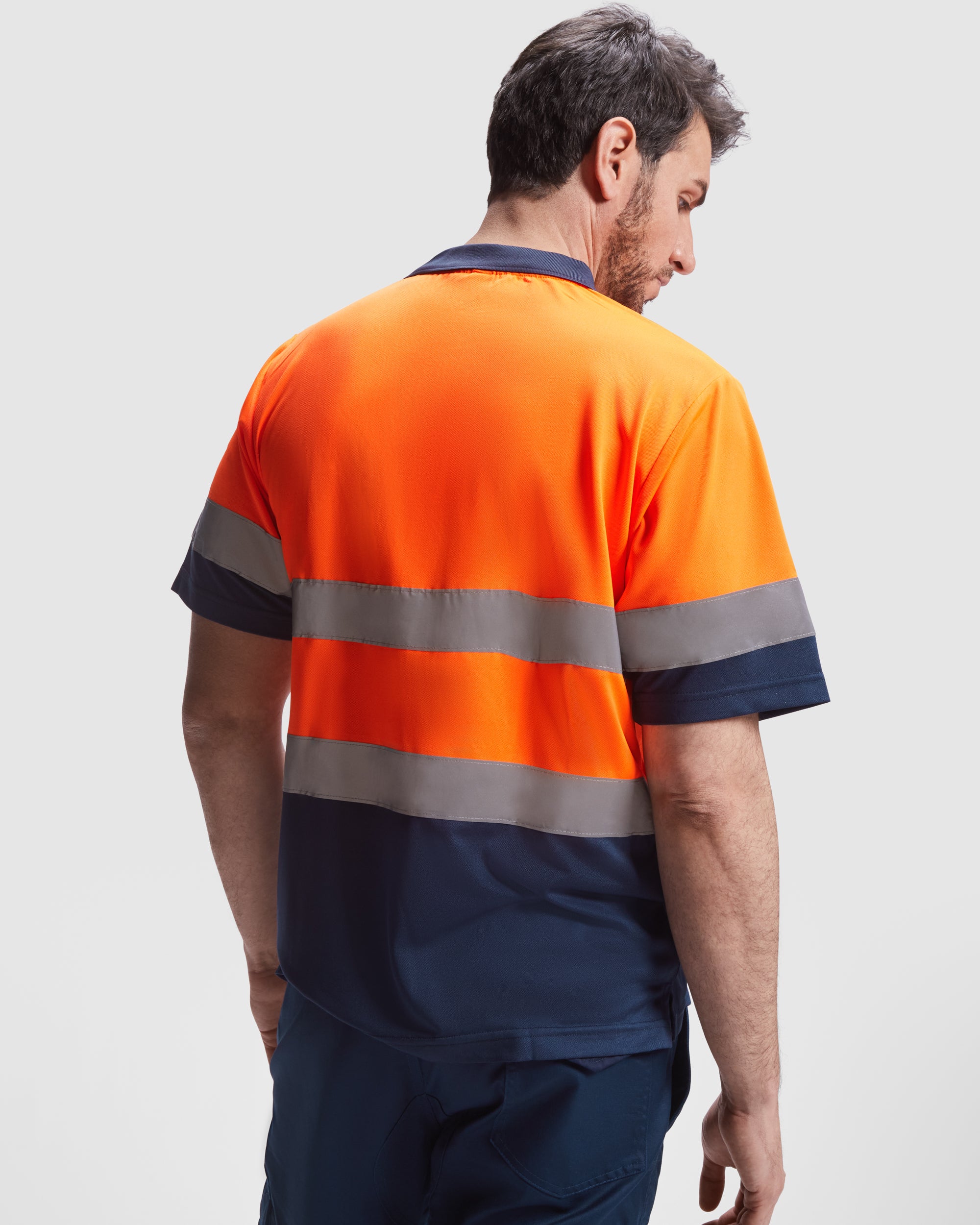 Tricou polo reflectorizant POLARIS