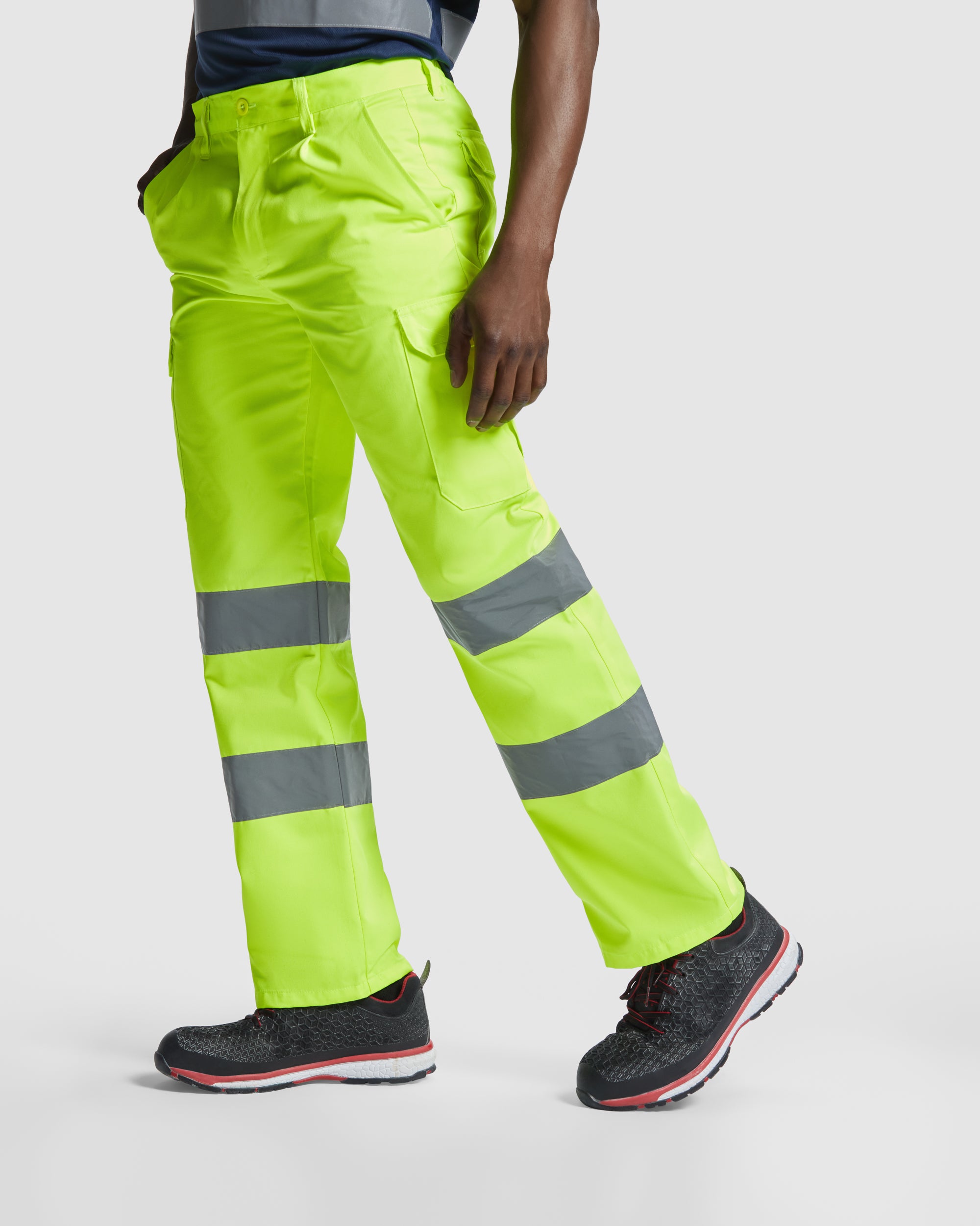 Pantaloni reflectorizanti cu buzunare laterale ALFA