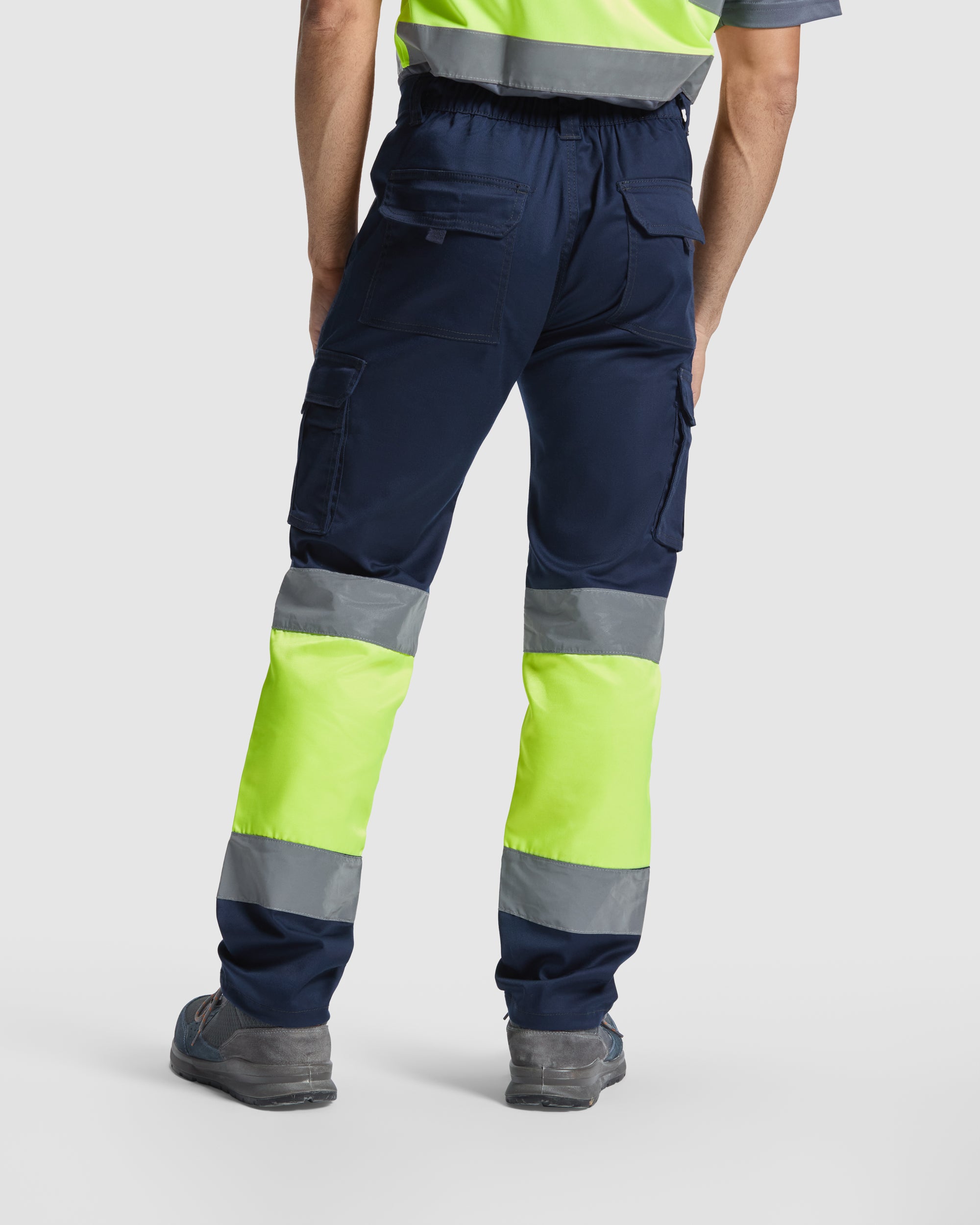 Pantaloni reflectorizanti cu buzunare laterale DAILY STRETCH HV
