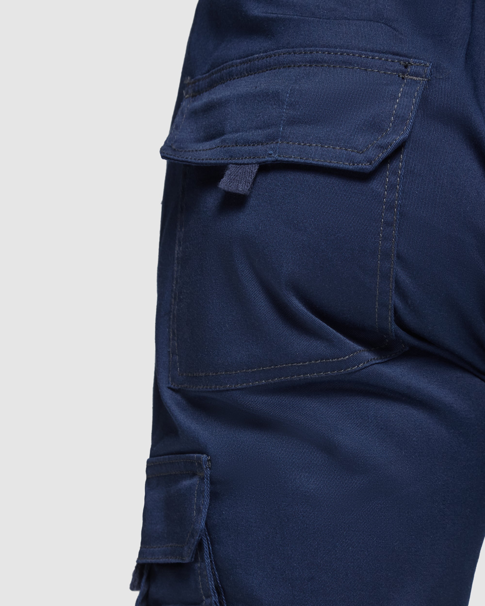 Pantaloni reflectorizanti cu buzunare laterale DAILY STRETCH HV