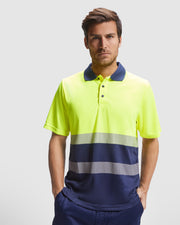 Tricou polo reflectorizant 170g VEGA