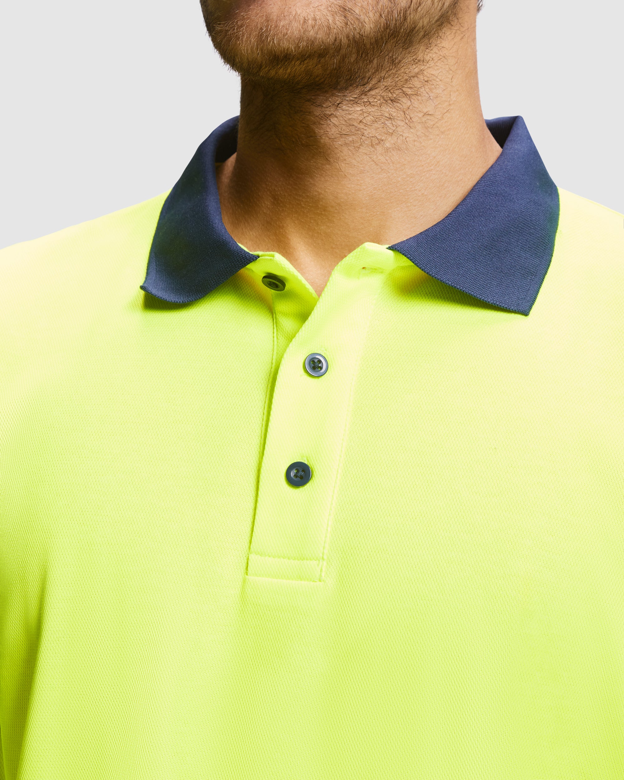 Tricou polo reflectorizant cu maneca lunga ATRIO LS
