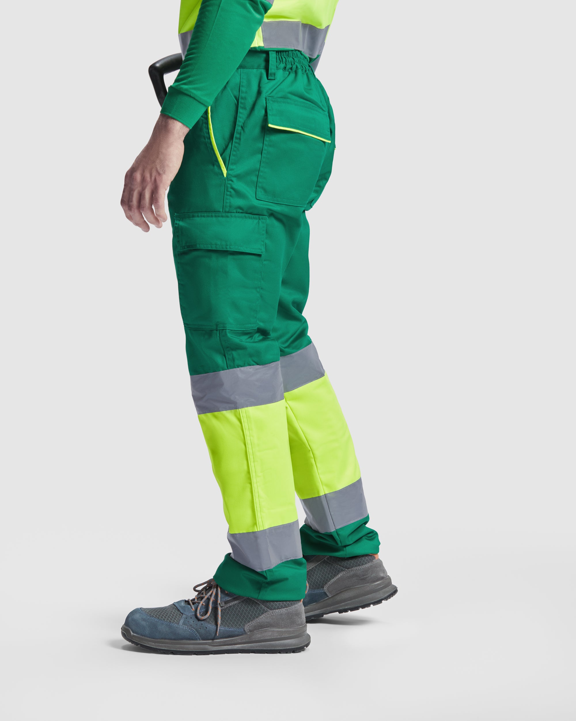 Pantaloni reflectorizanti cu buzunare laterale ENIX