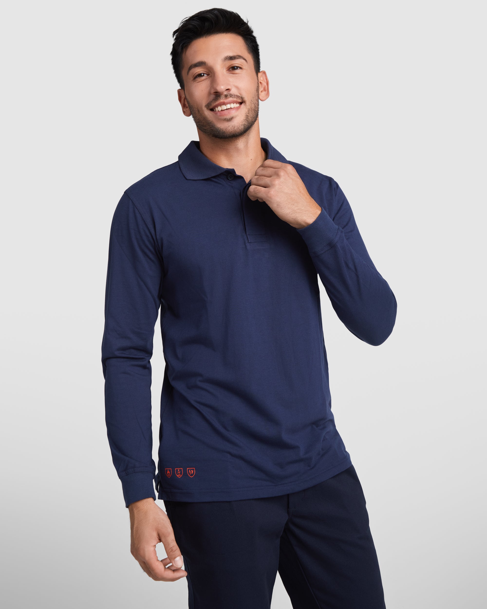 Tricou polo cu maneca lunga ignifug SANTANA