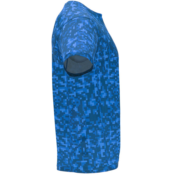 Tricou ASSEN pixel royal - vedere 4