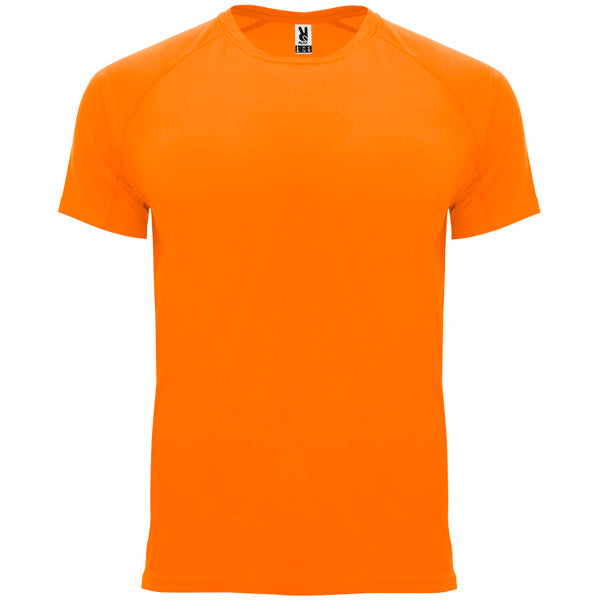 Tricou BAHRAIN portocaliu fluor - fata