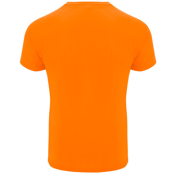 Tricou BAHRAIN portocaliu fluor - spate