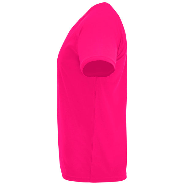 Tricou BAHRAIN roz fluor - vedere 3