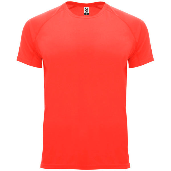 Tricou BAHRAIN coral fluor - fata