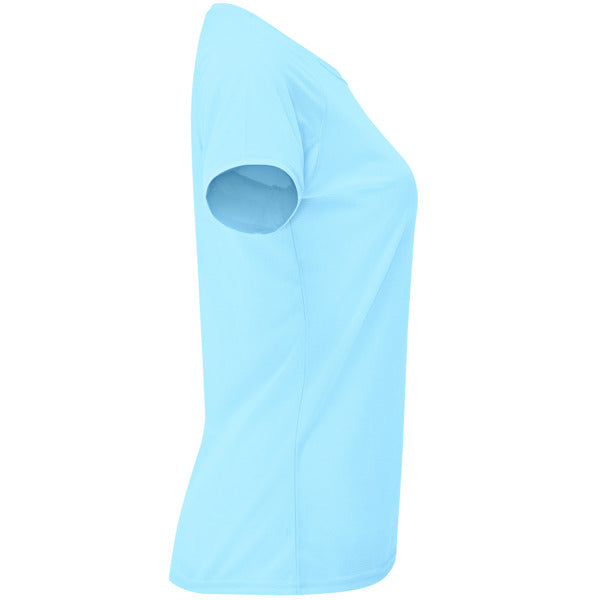 Tricou BAHRAIN WOMAN albastru celest - vedere 4