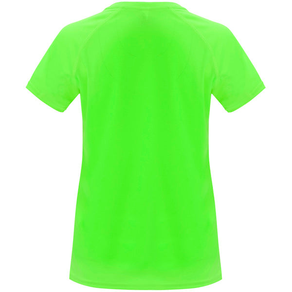 Tricou BAHRAIN WOMAN verde fluor - spate