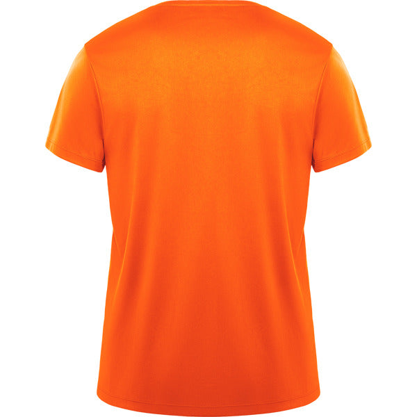 Tricou DAYTONA portocaliu fluor - spate