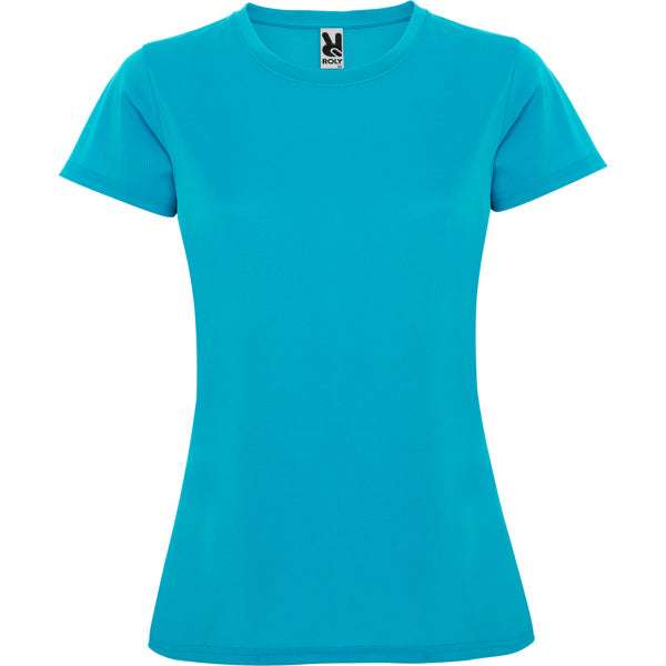 Tricou MONTECARLO WOMAN turcoaz - fata