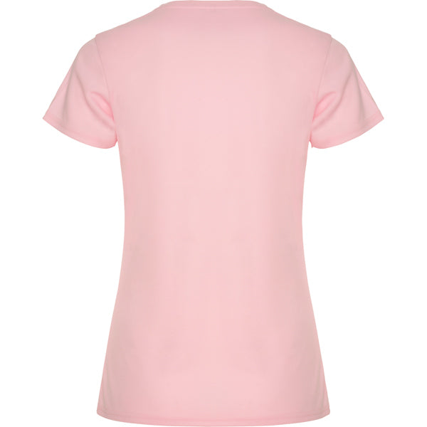 Tricou MONTECARLO WOMAN roz deschis - spate