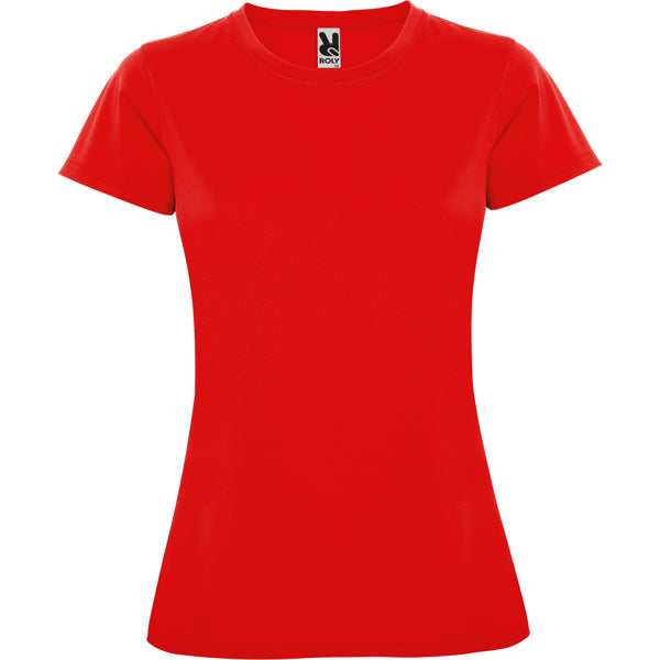Tricou MONTECARLO WOMAN rosu - fata