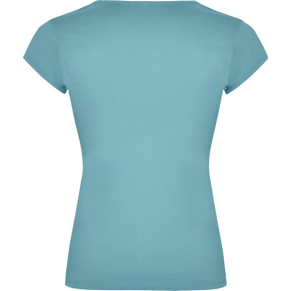Tricou BELICE albastru dusty - spate