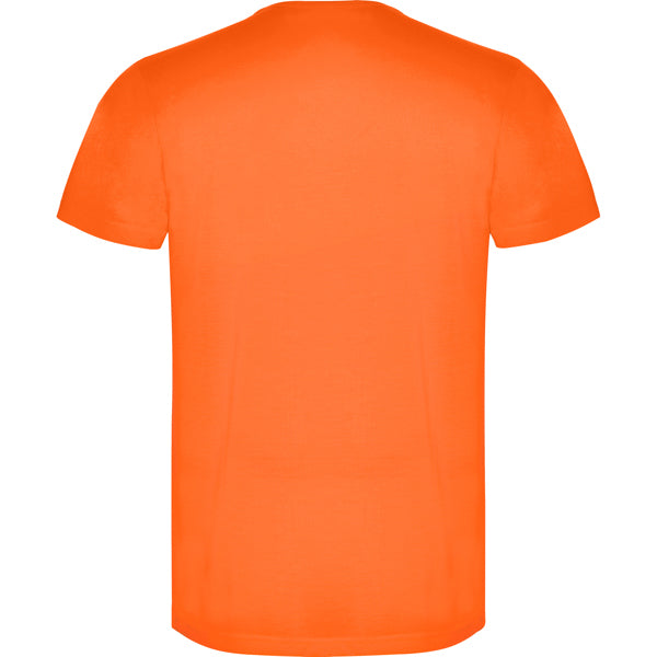 Tricou AKITA portocaliu fluor - spate