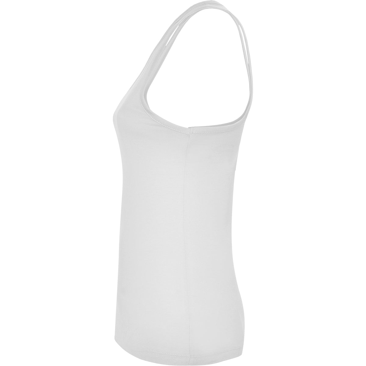 Maiou bumbac cambrat cu spate decupat 160g BRENDA