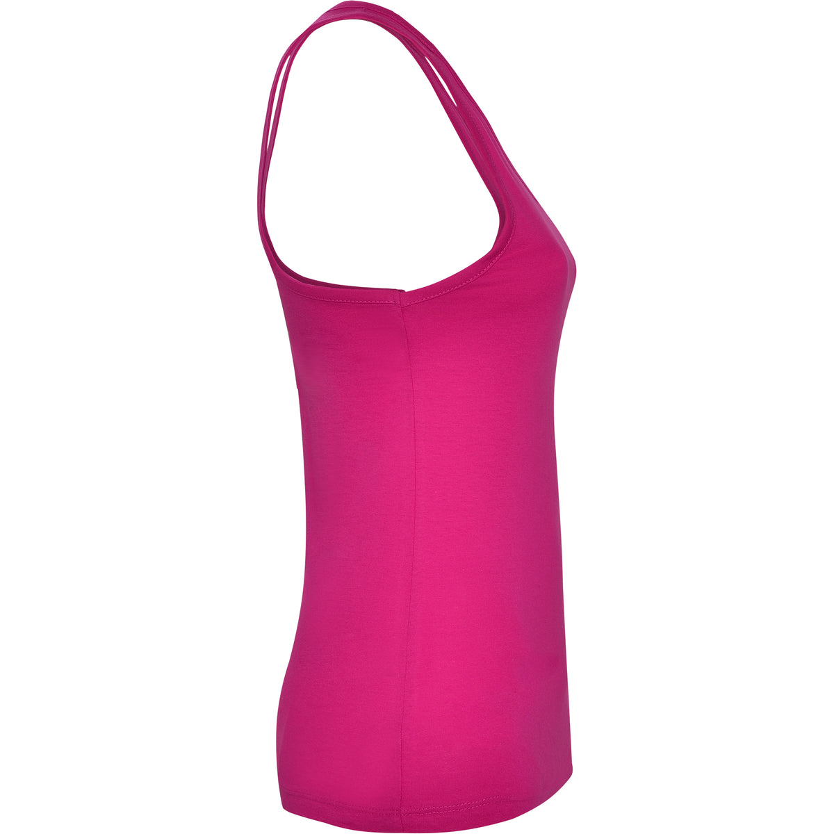 Maiou bumbac cambrat cu spate decupat 160g BRENDA