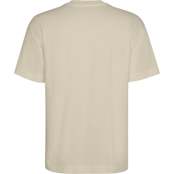Tricou oversize CHOW nisipiu - spate