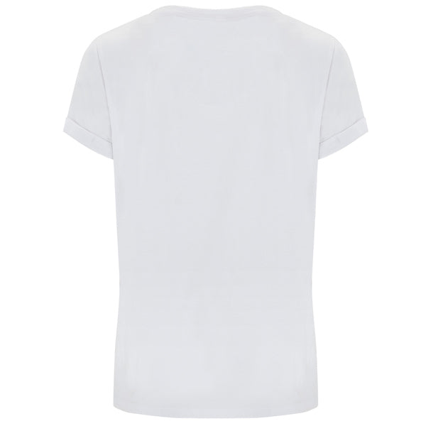 Tricou CIES alb - spate